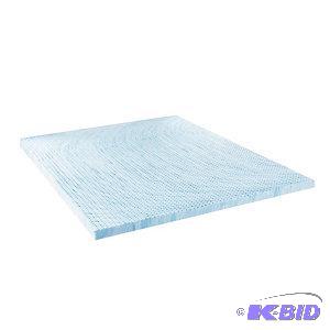 lot 17H image: McLeland Design 4 Gel Memory Foam Topper -Queen