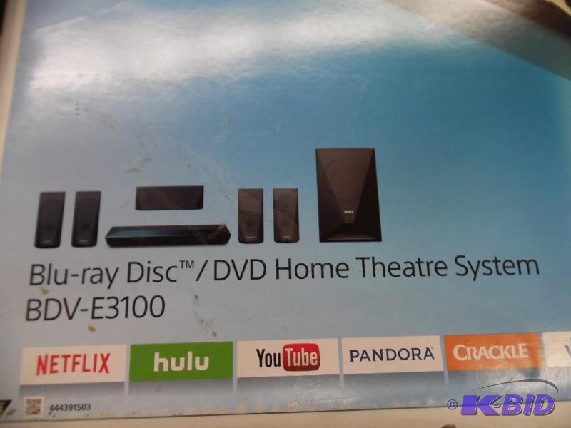 lot 3H image: Sony 3D Blu-ray Home Theater System with Wi-Fi