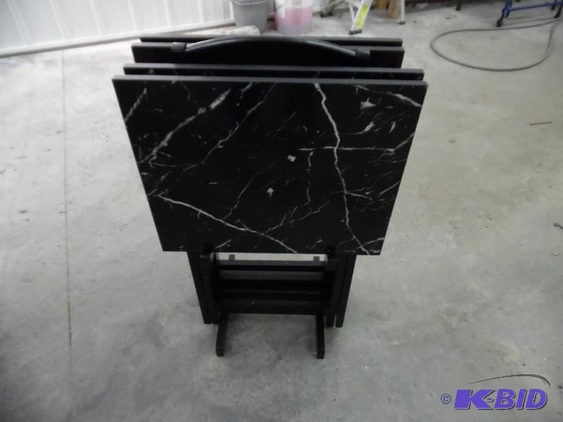 T.V. Tray Set
