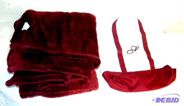 Personalized Bag with Throw Blanket - Bag is ...