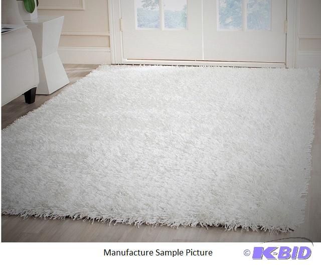 Arctic White Shag Rug - Plush -&nbspApproxim...