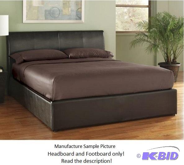 Queen Platform Headboard and Footboard - Head...