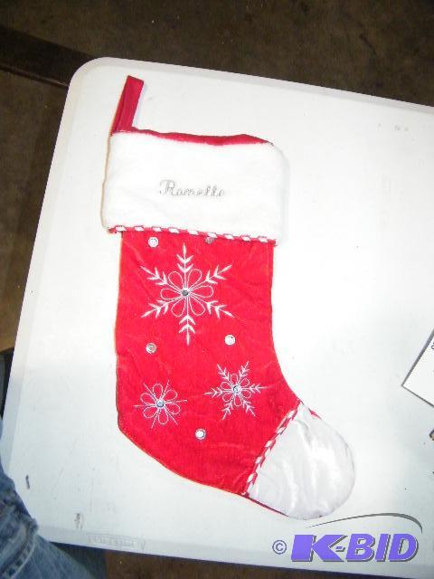 lot 50 image: Christmas Stocking - 100% polyester - Super s...