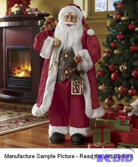 lot 8 image: Santa - Battery powered - At a full 3 tall, ...