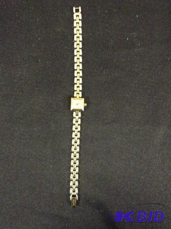 lot 114 image: Petite Two Tone Skagen Ladies Watch