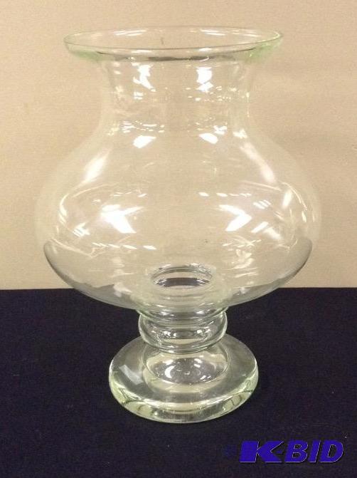 lot 120 image: Large Glass Hurricane