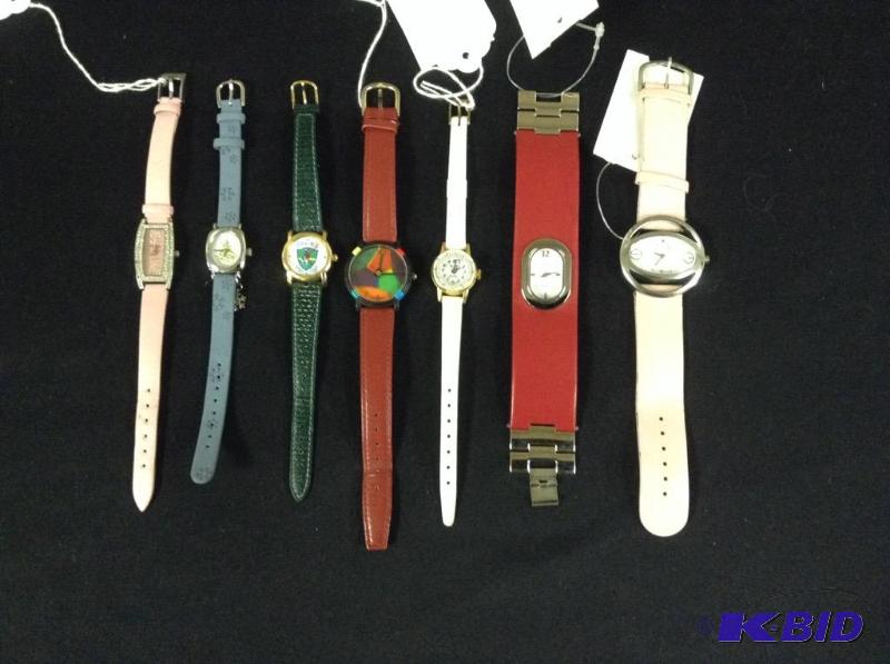 lot 121 image: 7 Ladies Wristwatches