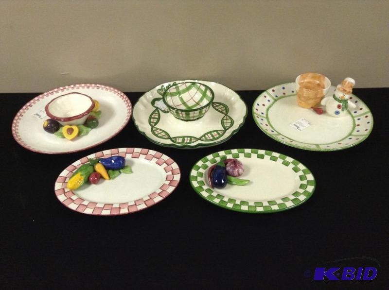lot 128 image: Cali Pottery Dishware