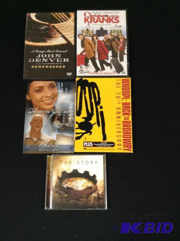 lot 137 image: DVD Movies & Music
