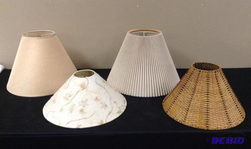 lot 154 image: 4 Lampshades