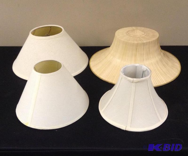 lot 155 image: Four Lampshades