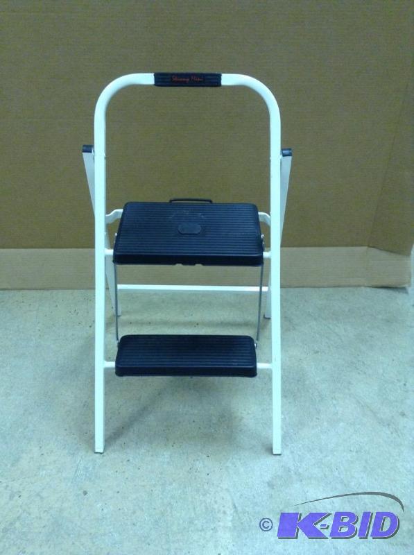 lot 163 image: Small Folding Two Step Stool