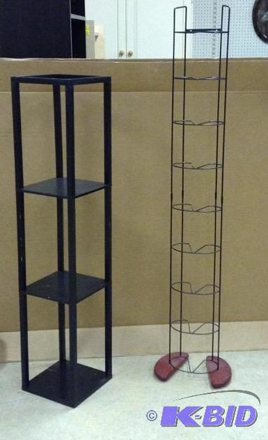 lot 169 image: CDDVD Storage Tower and Shelf