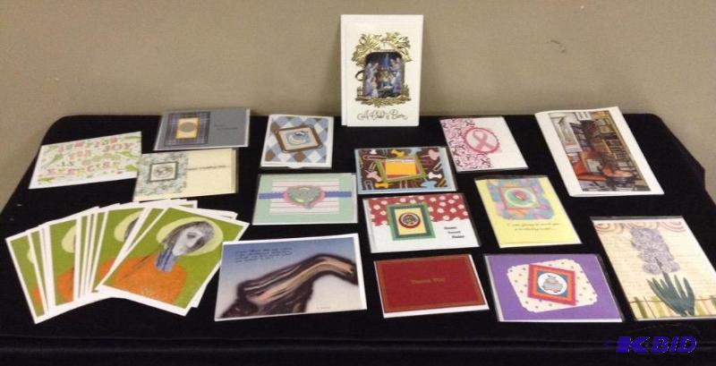 lot 192 image: Nice Collection of Unused GreetingSentiment Card