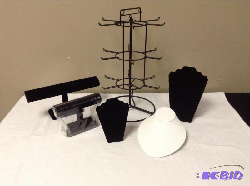 lot 53 image: Jewelry Displays - Necklaces, Watches & Bracelets