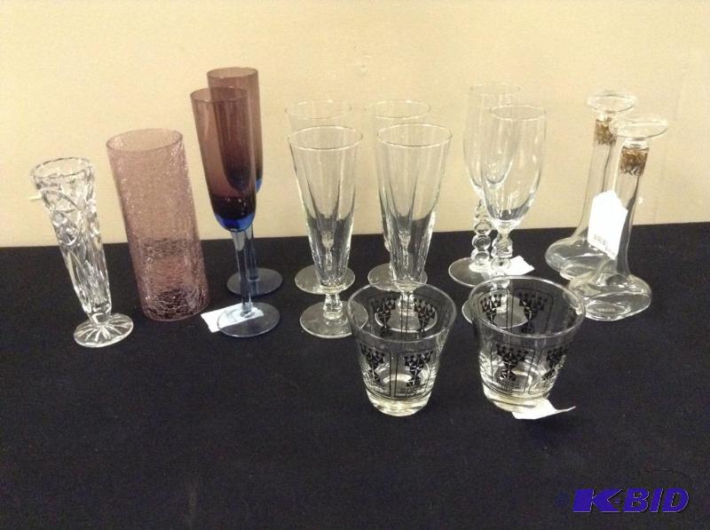 lot 91 image: Bar Drinkware & Vases