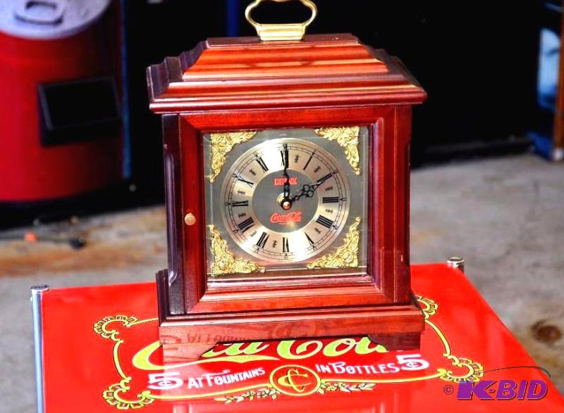 lot 24 image: Coca-Cola Westminster Chime clock may be limi...
