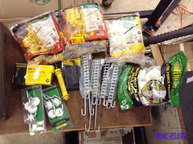 lot 16 image: Electric Fence Insulators and More