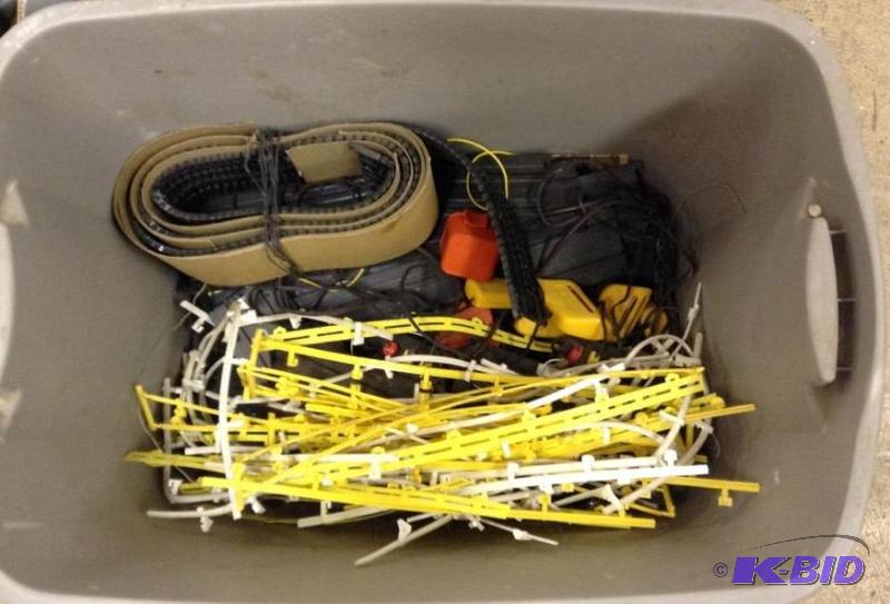 lot 17 image: Part of a Bin of Slot Car Racing Track