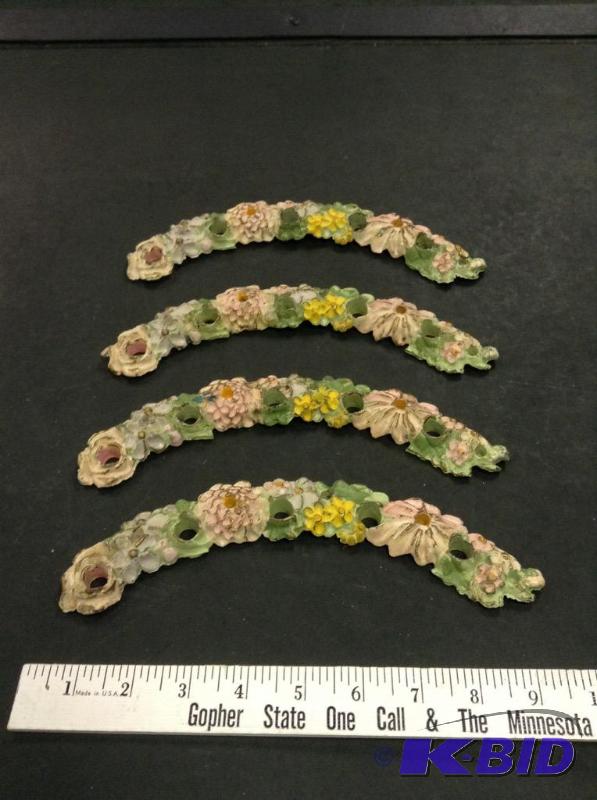 lot 33 image: Four Curved Iron Design Pieces
