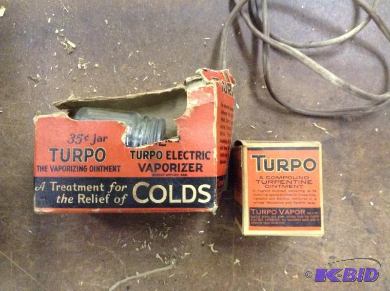 lot 48 image: Turpo Electric Vaporizer and Vapor Compound
