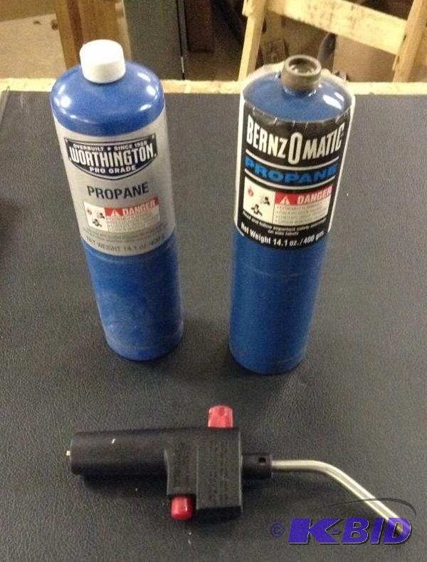 lot 52 image: BernzOmatic Torch Set Up