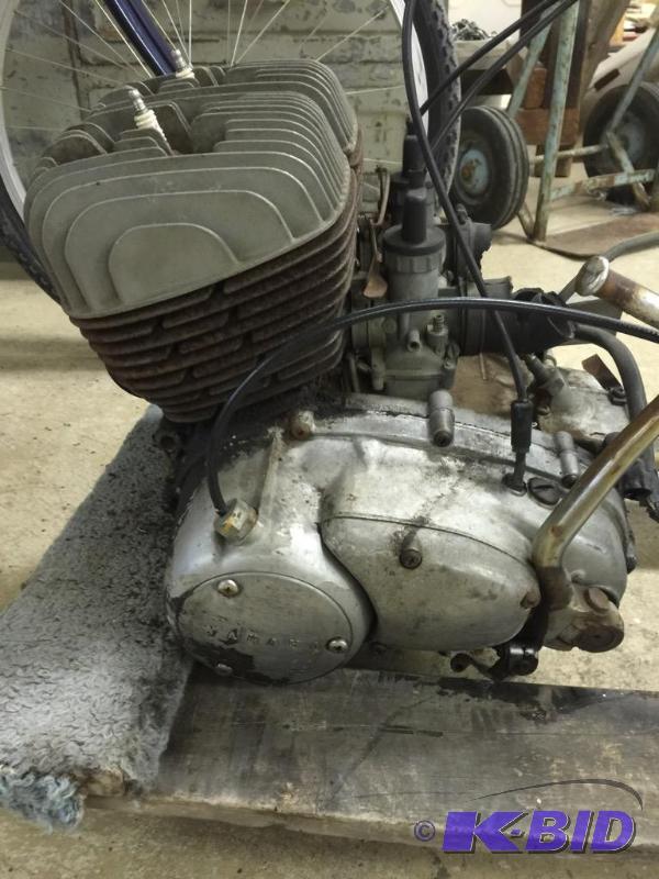 lot 65 image: Salvage Yamaha Motor