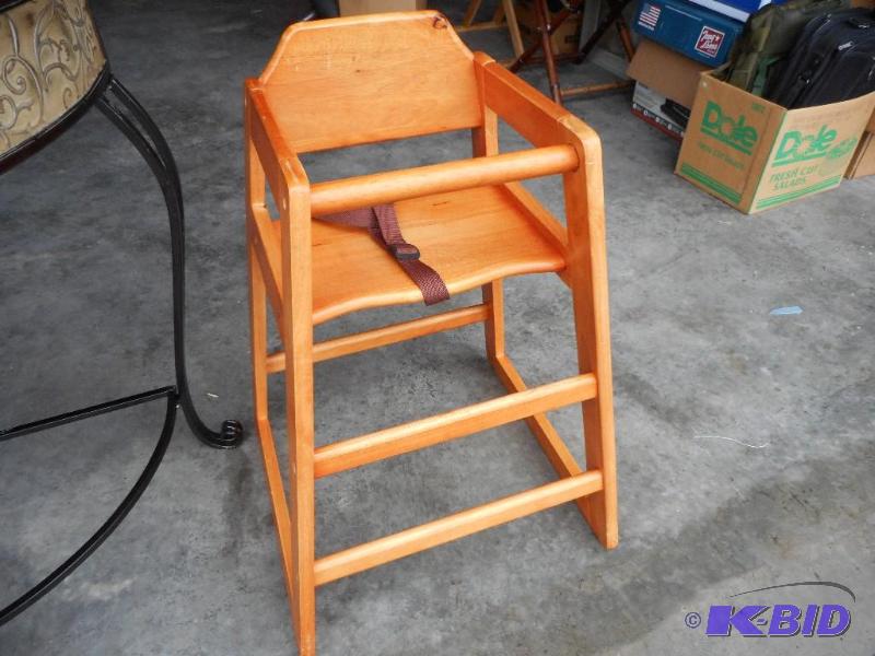 Wooden High Chair