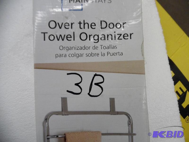 Over the Door Towel Organizer