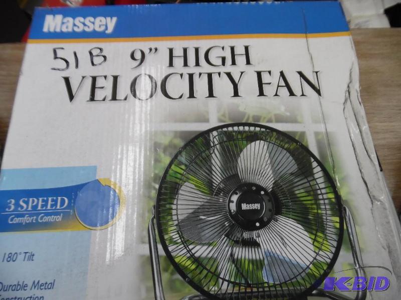 9 High Velocity Fan