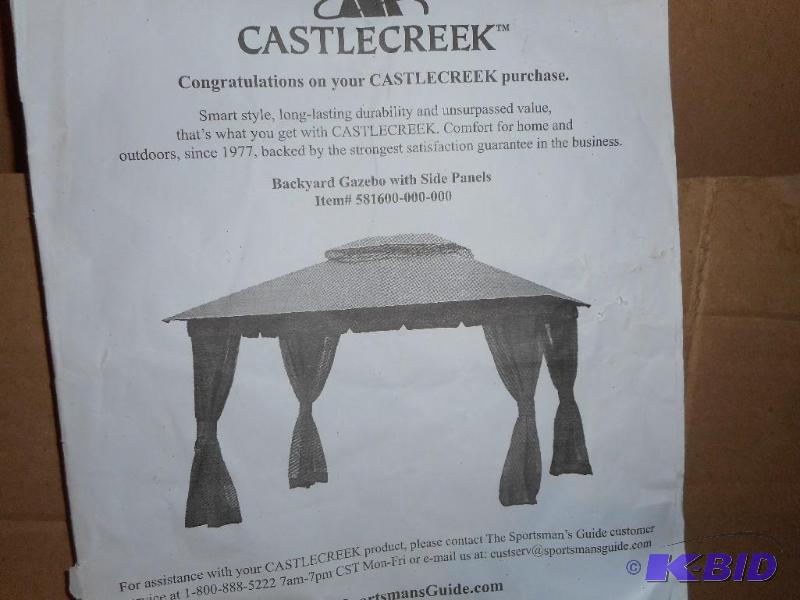 Castlecreek Back Yard Gazebo