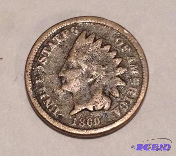 1860 Indian Head Cent Better Date