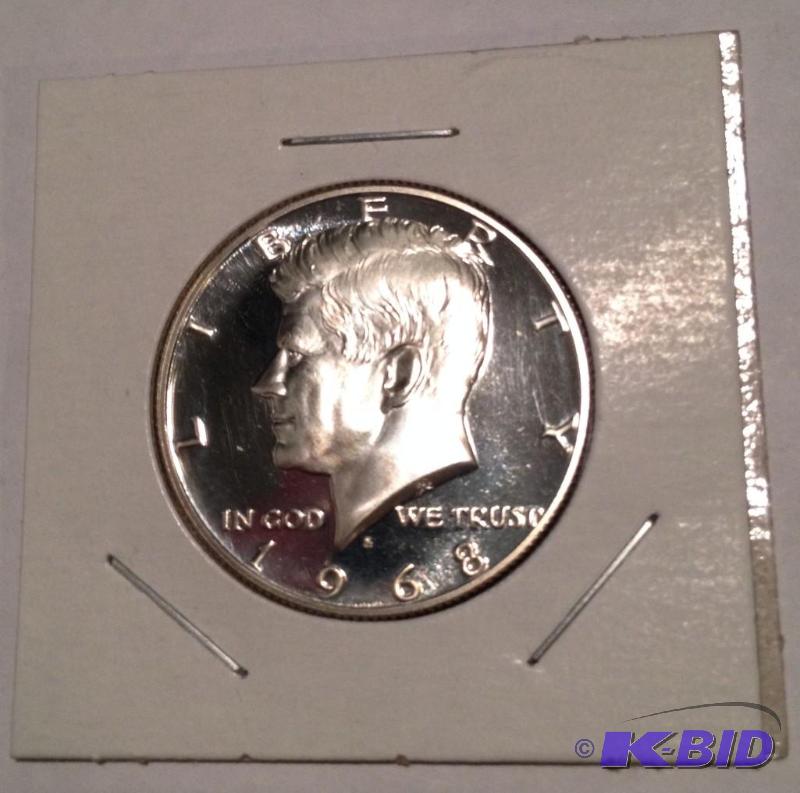 1968-S Silver Kennedy Half  Nice  Gem Proof Ultra Cameo