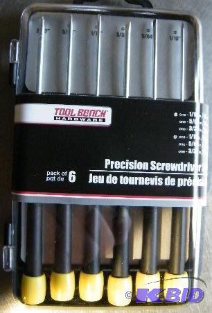 Six Piece Precision Screwdriver Set by Tool B...