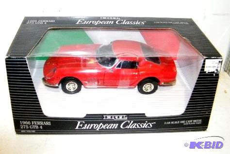 lot 1 image: 1966 Ferrari 275&nbspGTB 4 - by&nbspErtl - ...