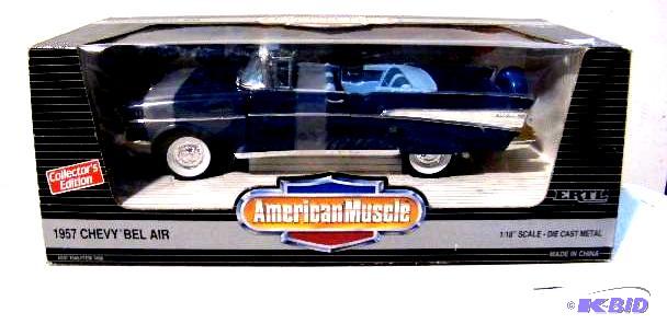 lot 15 image: 1957 Chevrolet Bel Air - by Ertl - American M...