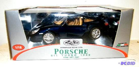 lot 26 image: 1999 Porsche 911 Turbo - by Heritage Mint Lim...