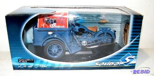 lot 45 image: 1952 Peugeot Triporteur&nbsp55TN - by Solido...
