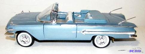 lot 55 image: 1960 Chevrolet Impala Convertible - by Welly ...