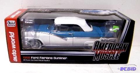 lot 7 image: 1956 Ford Fairlane&nbspSunliner - by Ertl Co...