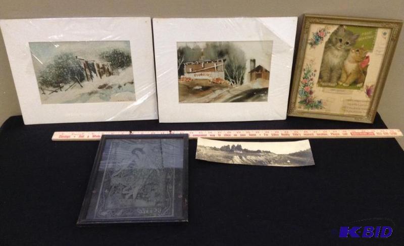 lot 122 image: Watercolor Pictures and More