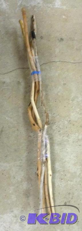 lot 88 image: Four Wooden Walking Stick Bunch 4