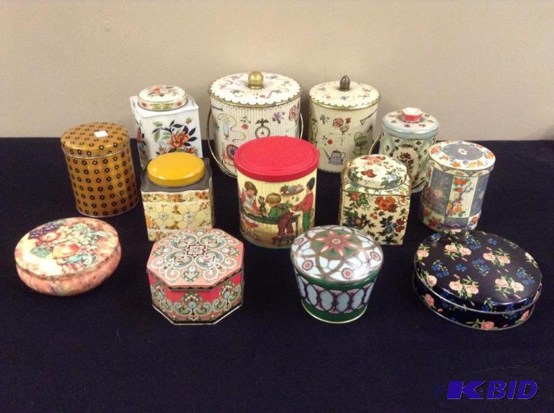 lot 92 image: Vintage Tin Collection