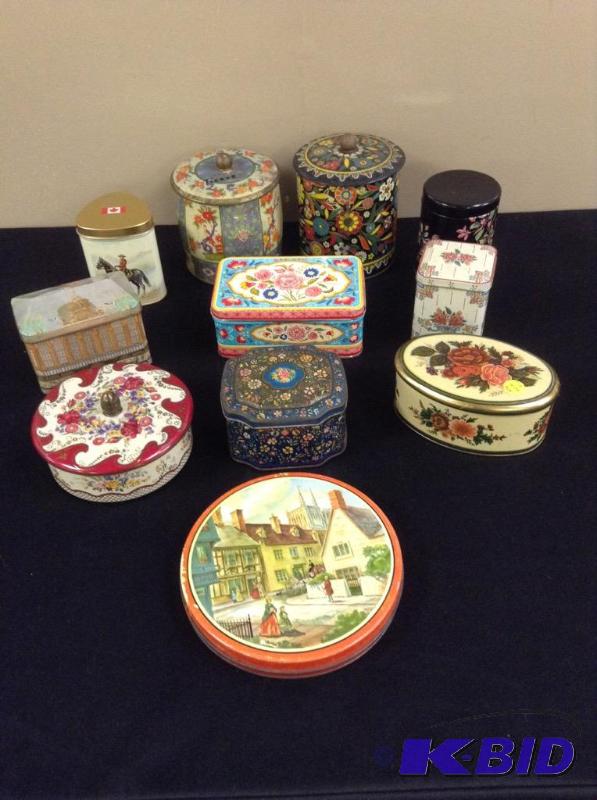 lot 94 image: Collector Tins