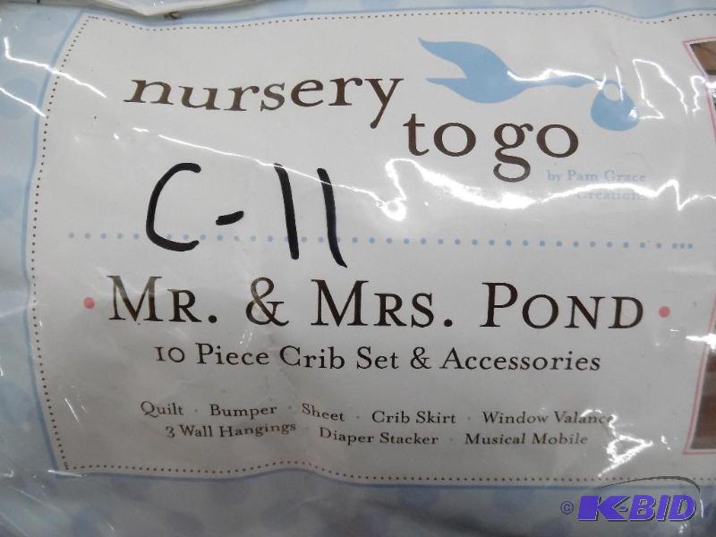 10 piece crib set