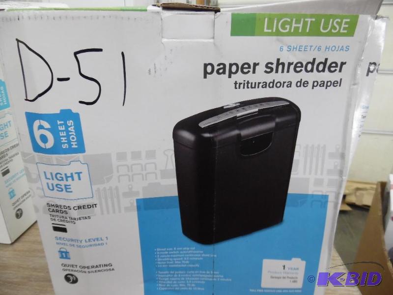 PAPER SHREDDER