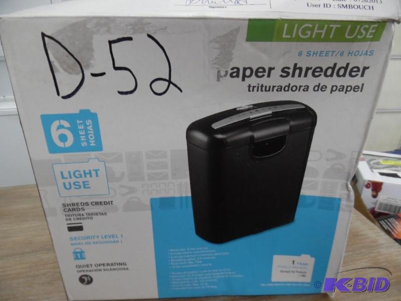PAPER SHREDDER