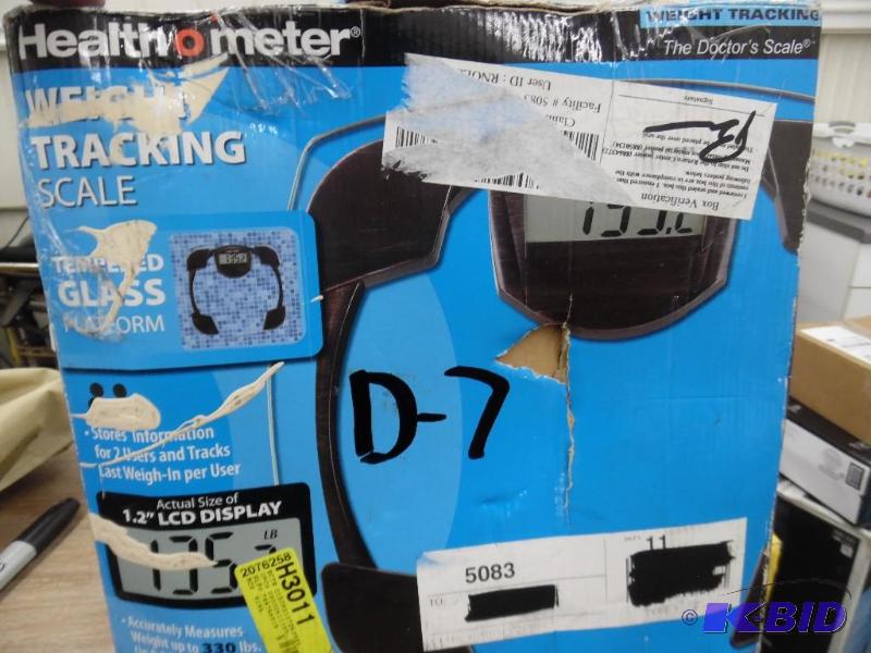 WEIGHT TRACKING SCALE