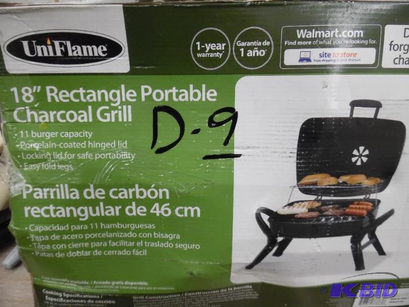 RECTANGLE PORTABLE CHARCOAL GRILL