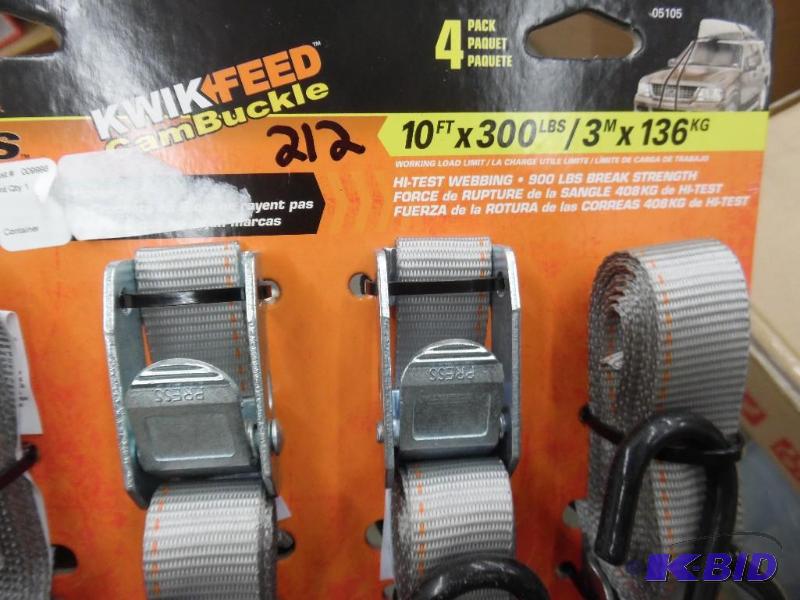 Cam buckle straps